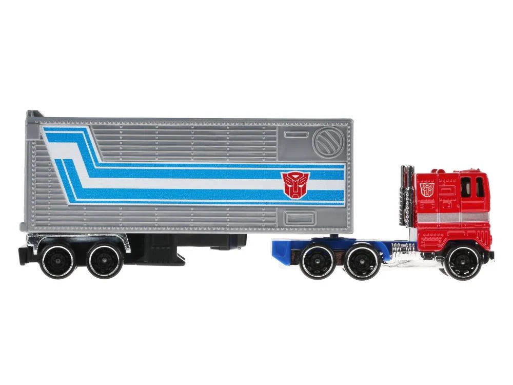 Hot Wheels Transformers Track Fleet Optimus Prime 1/64