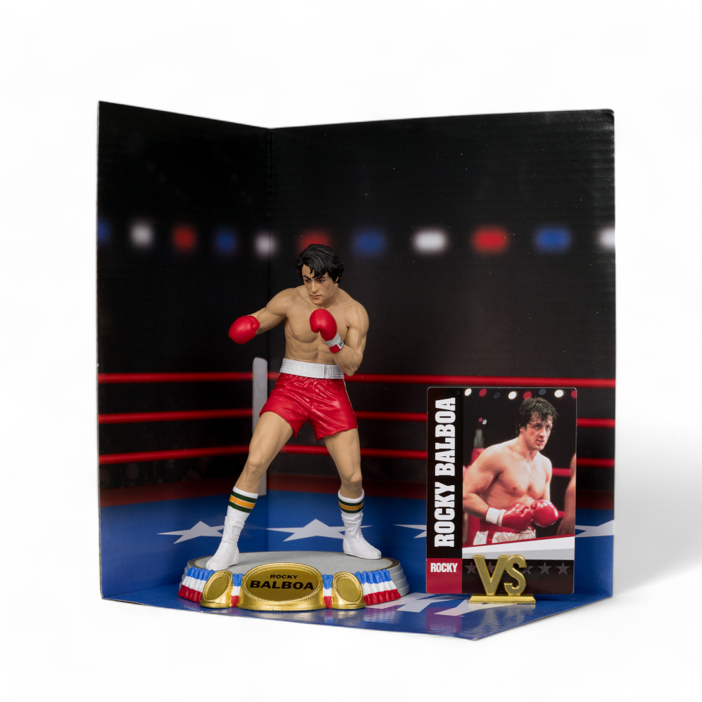 Movie Maniacs Rocky Balboa 6" Limited Edition Platinum Version