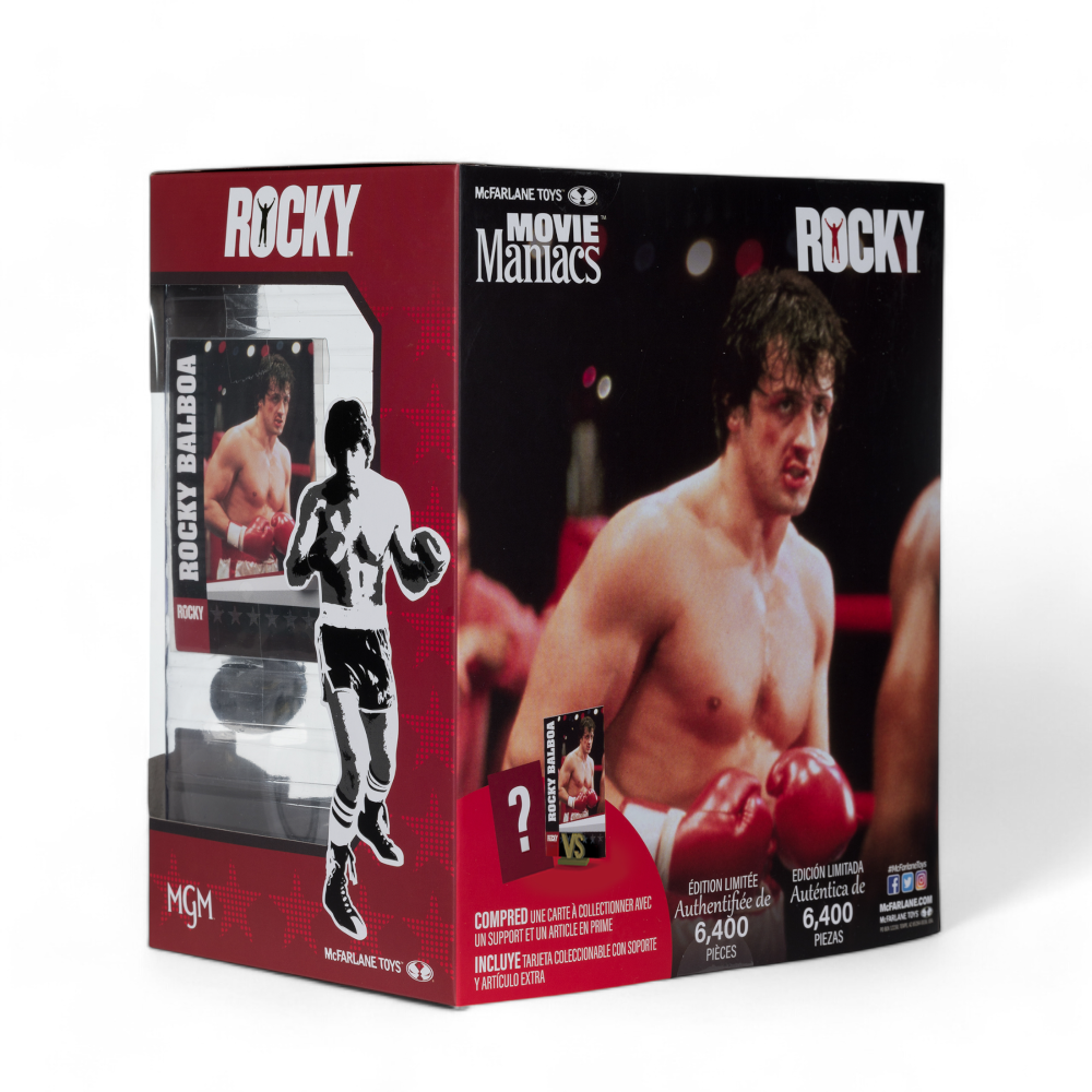 Movie Maniacs Rocky Balboa 6" Limited Edition Platinum Version