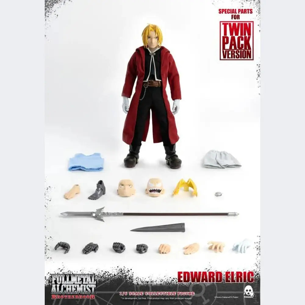 Fullmetal Alchemist: Brotherhood FigZero Edward & Alphonse Elric 2-Pack 1/6