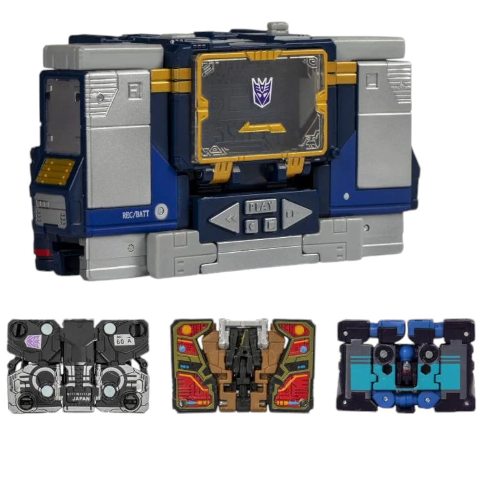 Transformers G1 Universe Legacy United Leader Soundwave - Rumble - Buzzsaw - Ravage