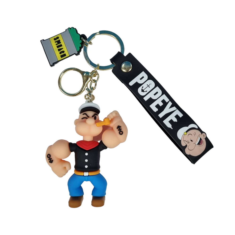 Popeye LLavero Silicona Modelo 2