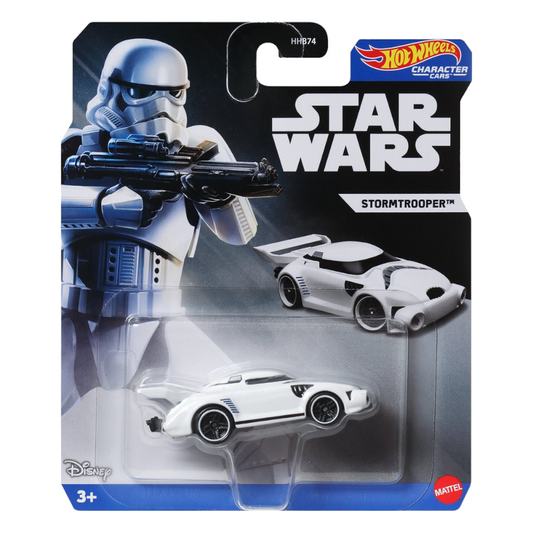 Hot Wheels Character Cars - Star Wars: Stormtrooper 1/64