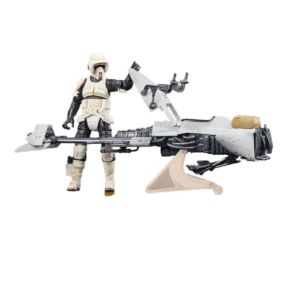 Star Wars: The Vintage Collection Speeder Bike with Scout Trooper & Grogu The Mandalorian