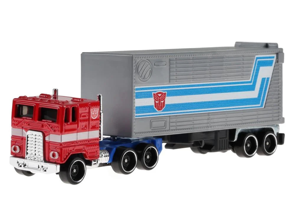 Hot Wheels Transformers Track Fleet Optimus Prime 1/64