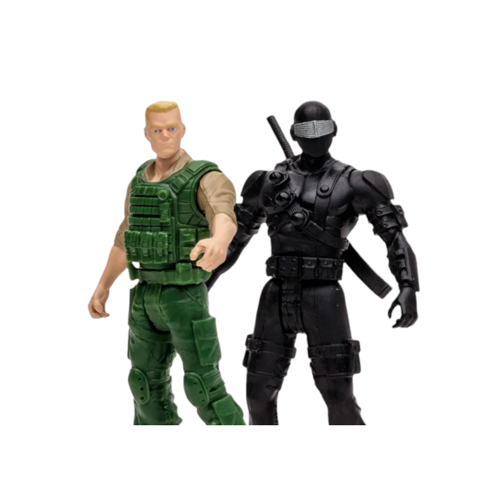 G.I. Joe Page Punchers Duke & Snake Eyes 3" 2-Pack & Comic