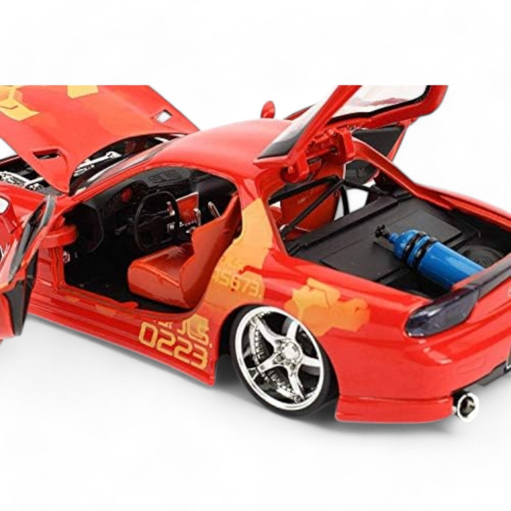 Fast & Furious - 1993 Mazda RX-7 Rojo 1/24