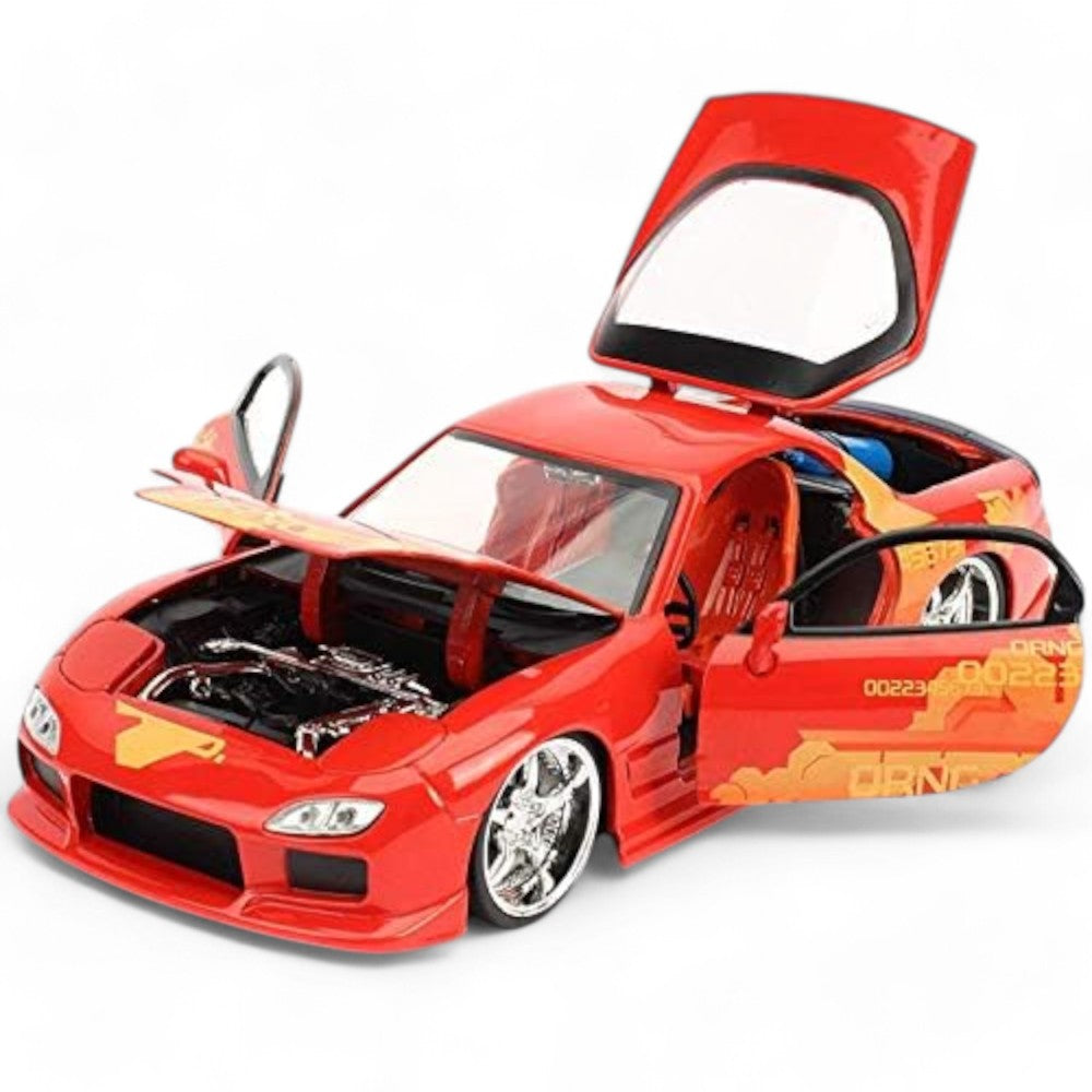 Fast & Furious - 1993 Mazda RX-7 Rojo 1/24