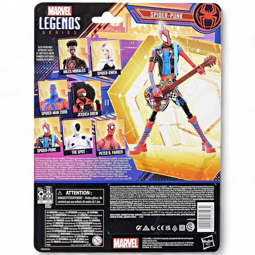 Marvel Legends - Spider-man "Across the Spider-verse" - Spider-Punk