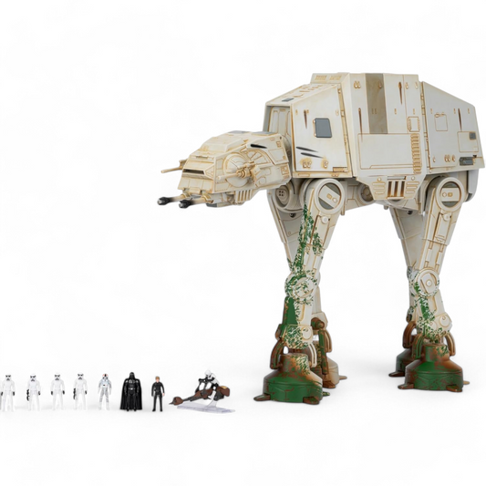 Star Wars Micro Galaxy Squadron AT-AT Walker Endor Battle Pack Exclusive Edition