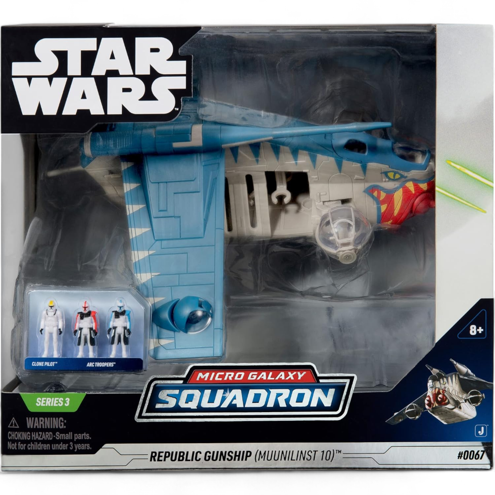 Star Wars Micro Galaxy Squadron - Republic Gunship Muunilinst10