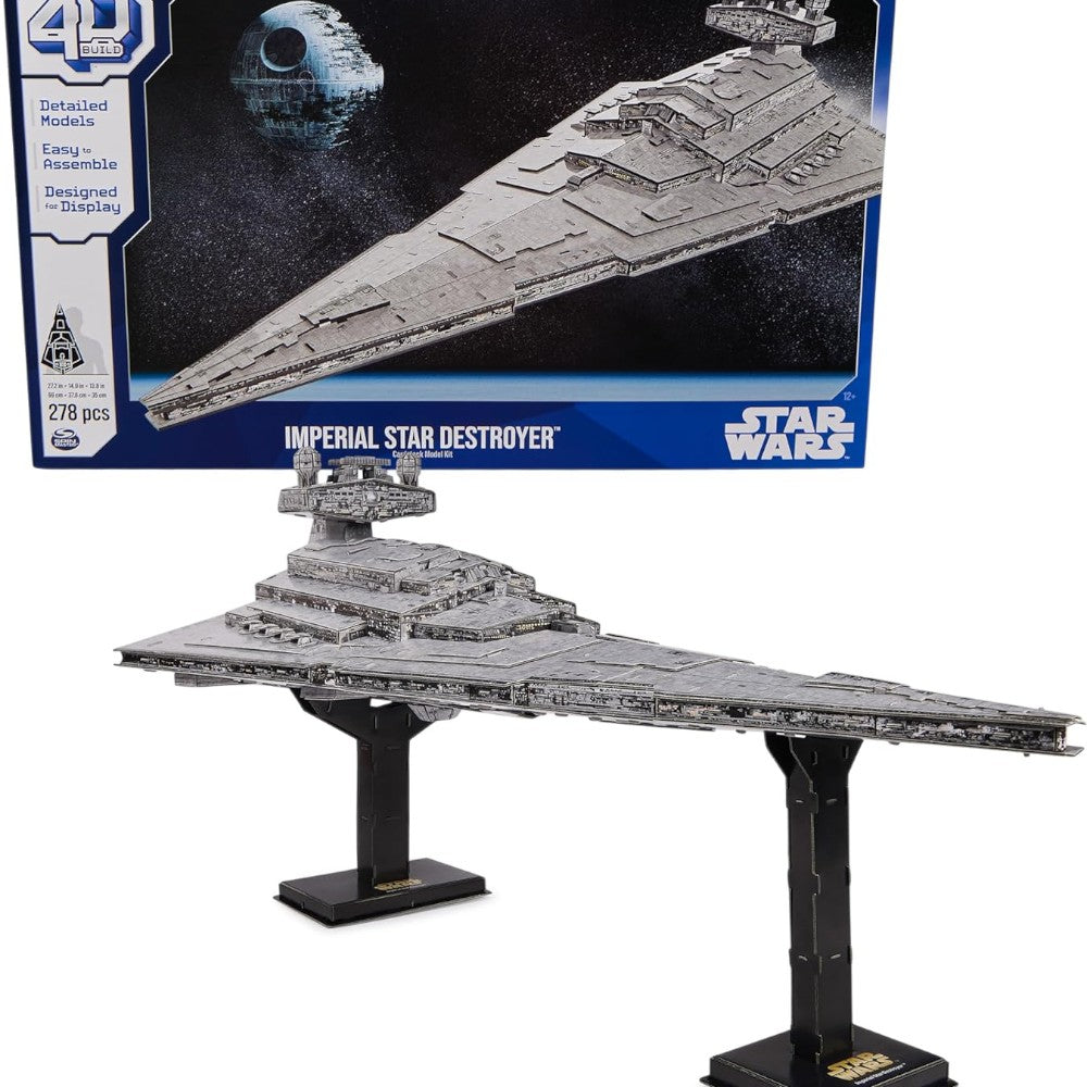 Star Wars: 4D Build - Imperial Star Destroyer 278 Piezas