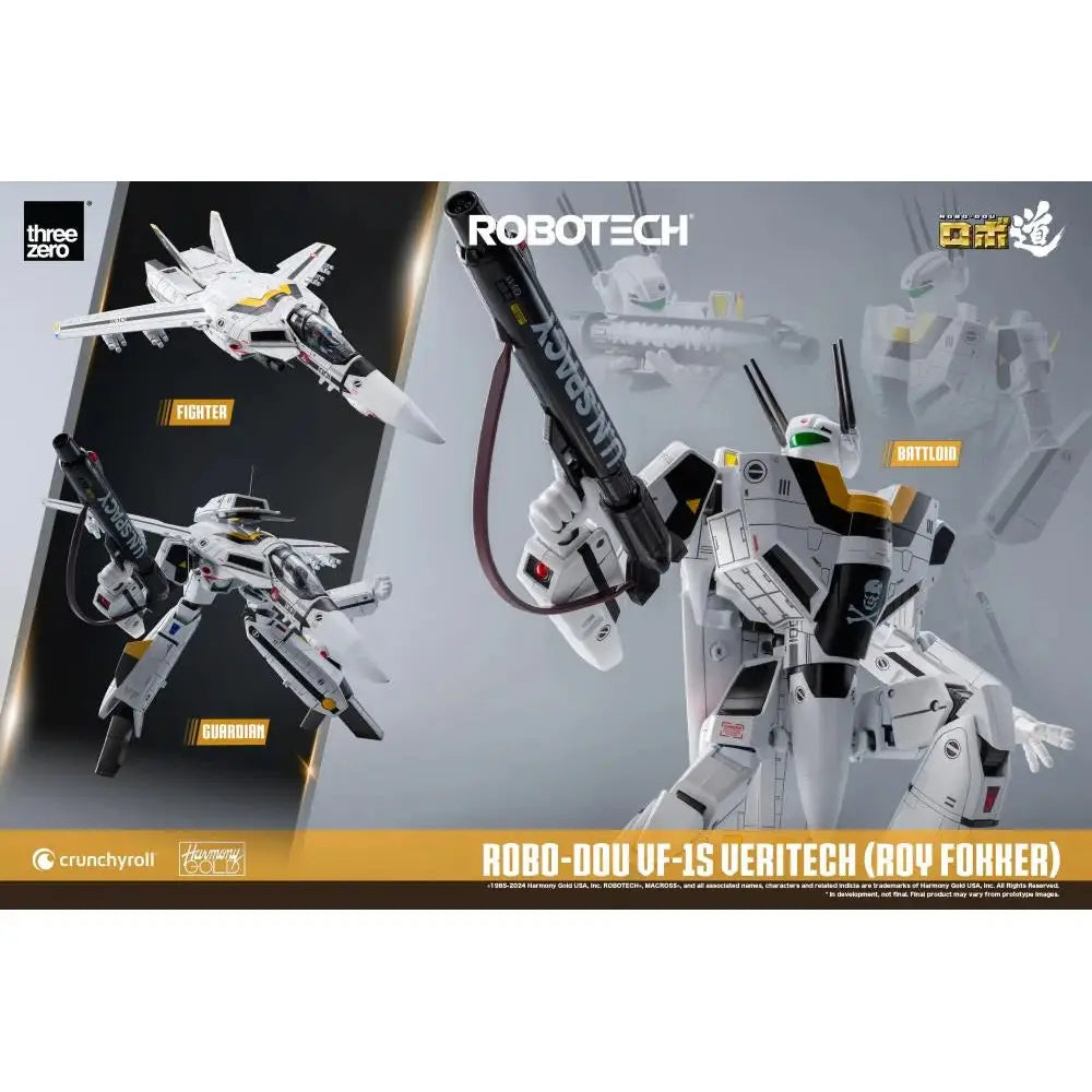 Robotech ROBO-DOU VF-1S Veritech Roy Fokker