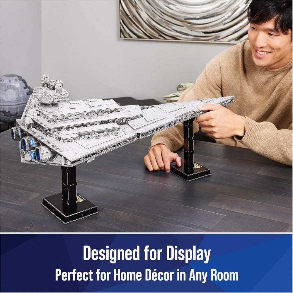 Star Wars: 4D Build - Imperial Star Destroyer 278 Piezas