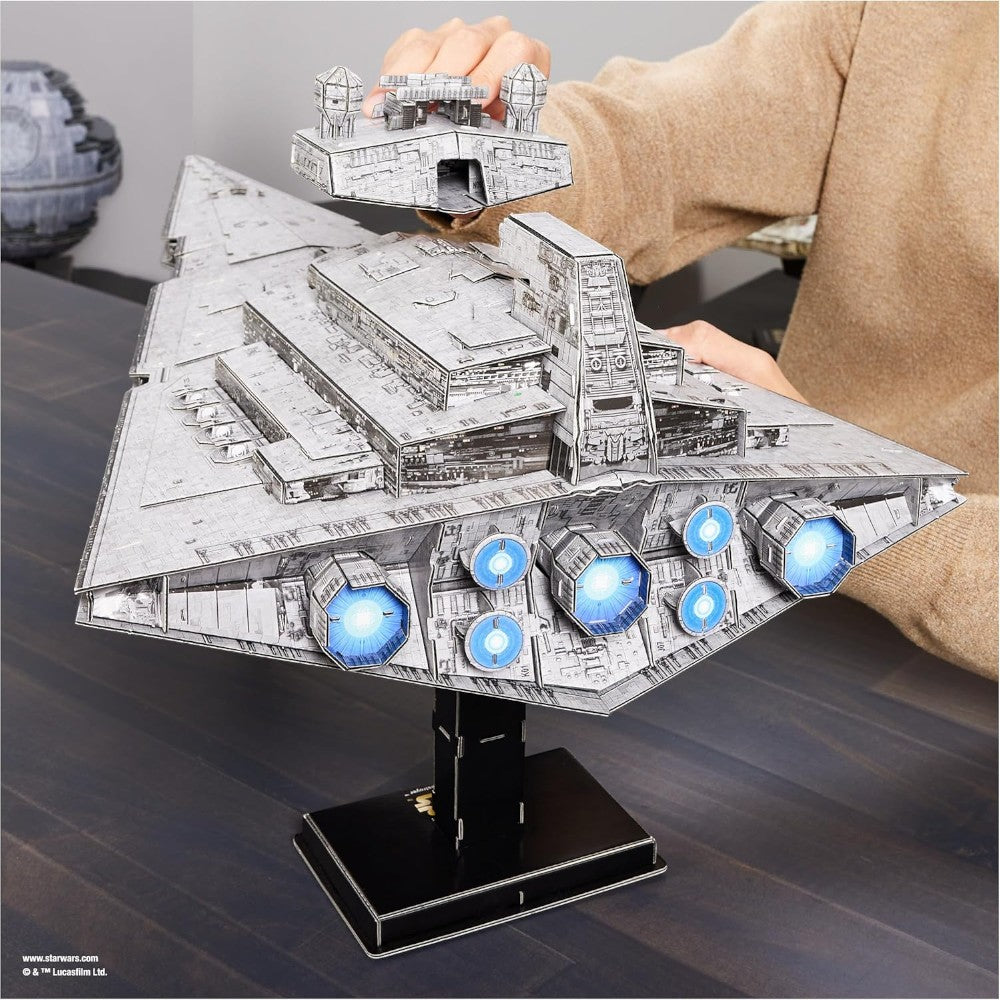 Star Wars: 4D Build - Imperial Star Destroyer 278 Piezas