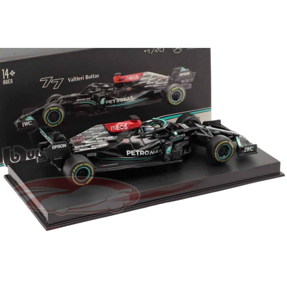 F1 W12 Mercedes-AMG Petronas #77 2021 - Valtteri Bottas c/Piloto 1/43