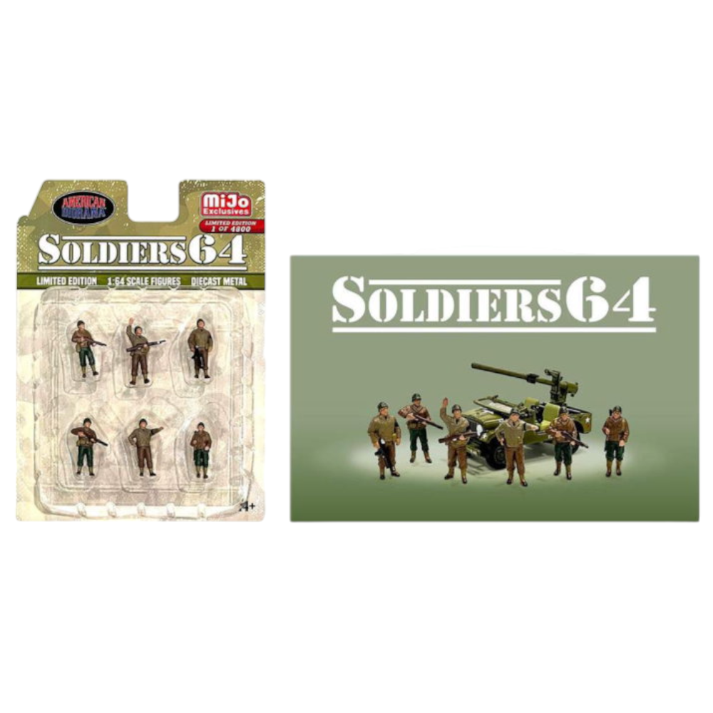 Set Diorama - Soldiers 64 Limited Edition 1/64