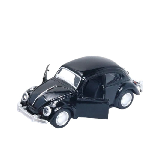 Volkswagen Escarabajo Negro Luces y Sonido 1/30