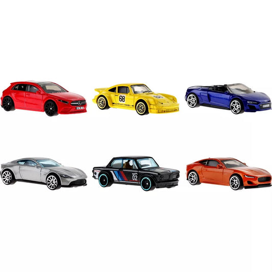 Hot Wheels European Car Culture 6-Pack 1/64