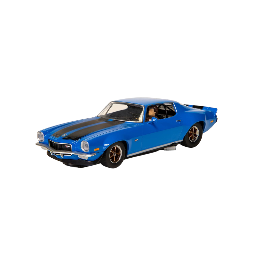 Scalextric American Street Dual 1970s Chevrolet Camaro Vs 1970s Ford Mustang 1/32