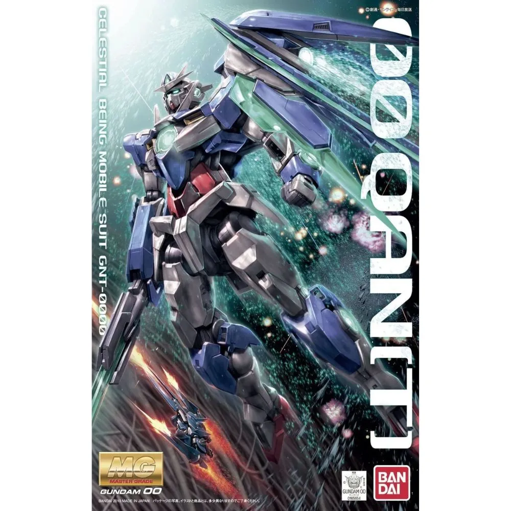 MG Celestial Being Mobile Suit GNT-0000 00 QAN T Model Kit 1/100