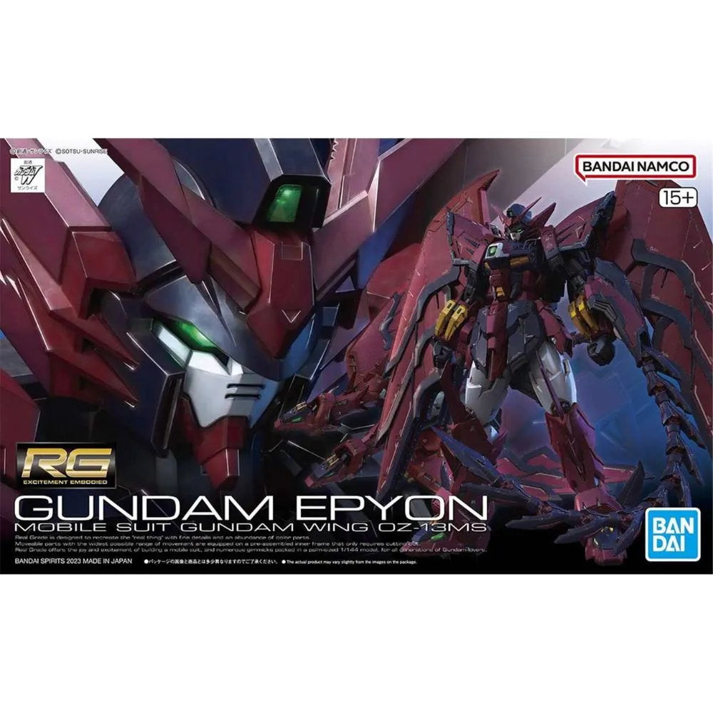 RG #38 Gundam Epyon Mobile Suit Gundam Wing 0Z-13MS Model Kit 1/144