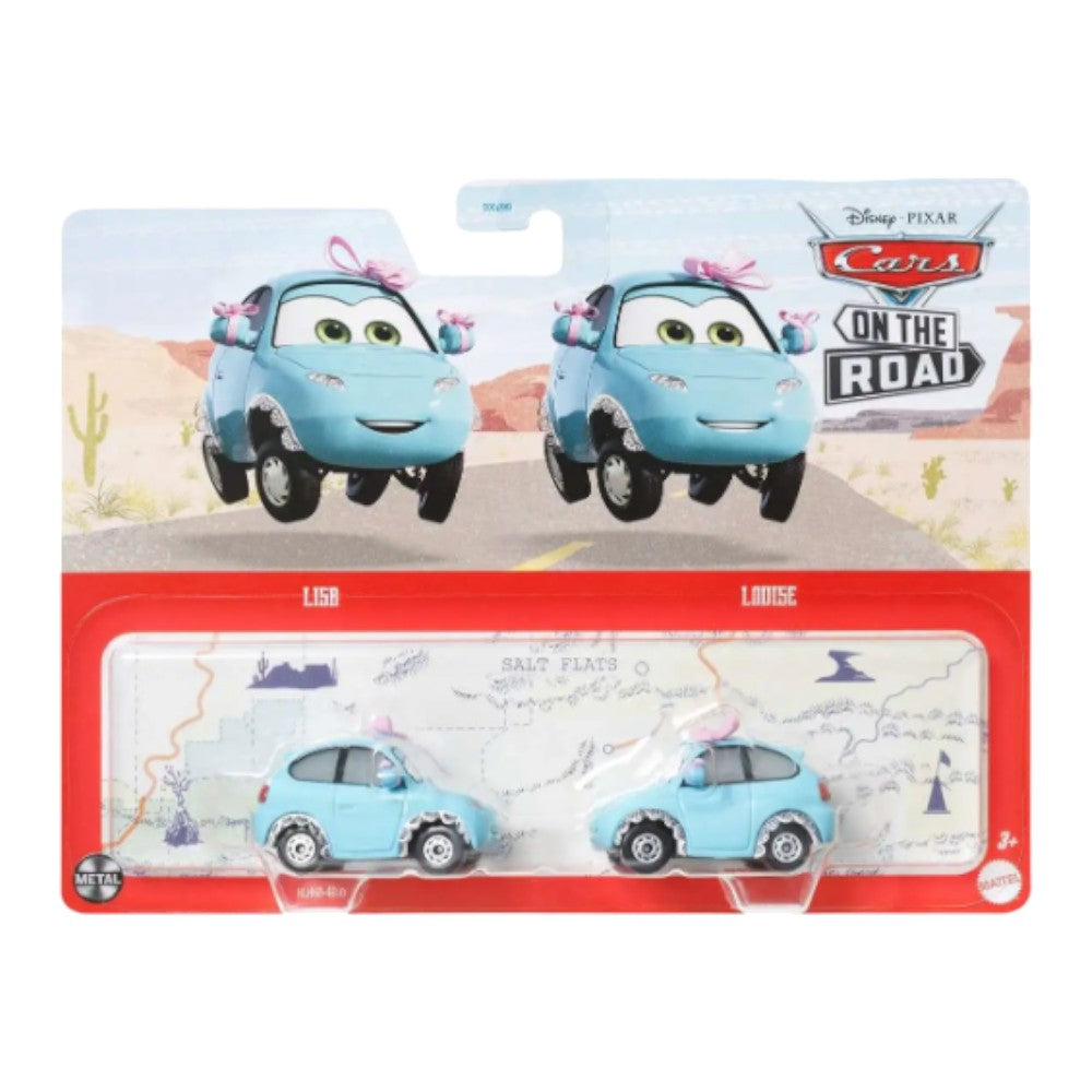 Disney Pixar Cars on the Road Lisa & Louise 2-Pack 1/55