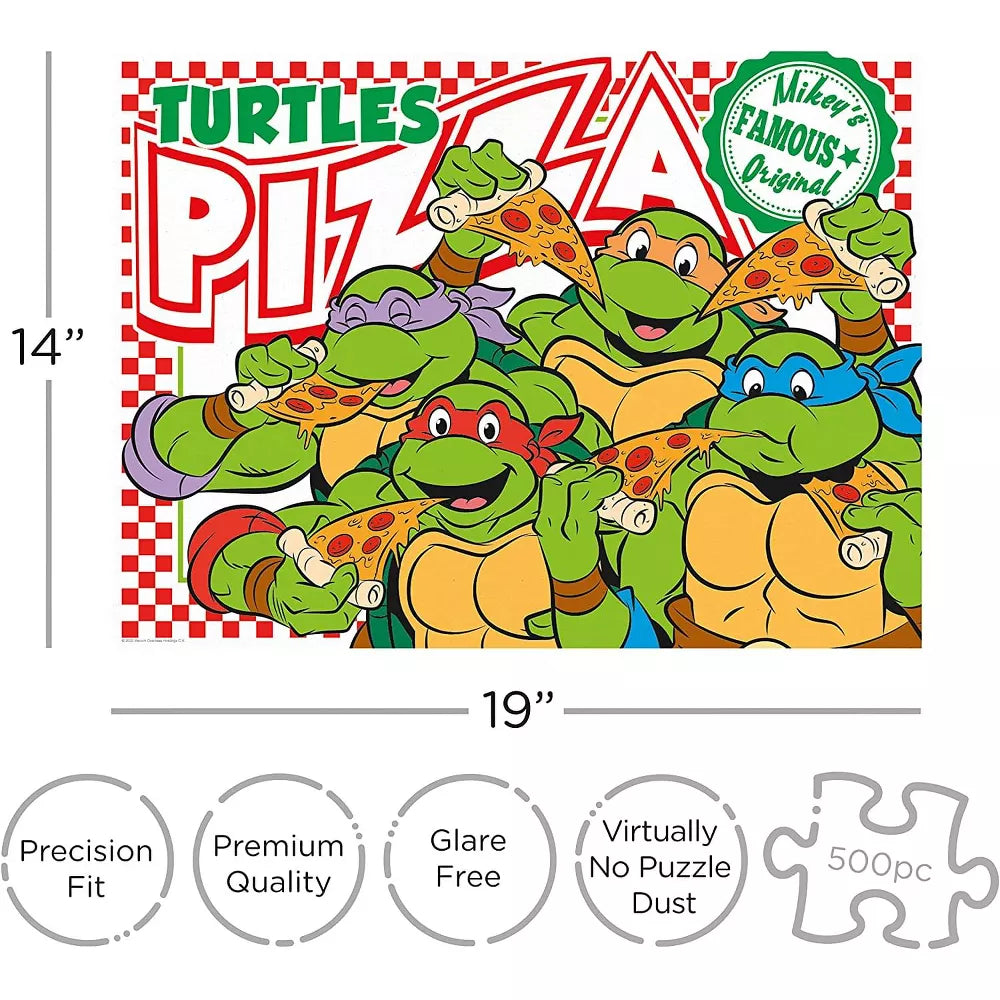 TMNT - Turtles Pizza Rompecabezas 500 Piezas