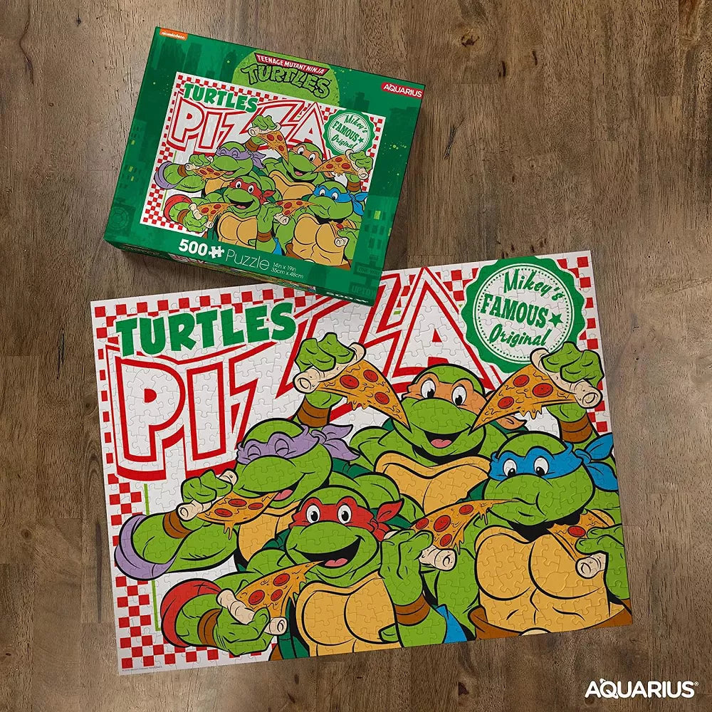 TMNT - Turtles Pizza Rompecabezas 500 Piezas