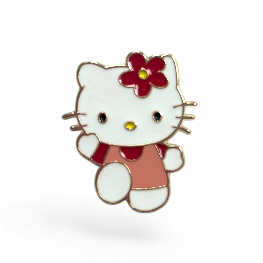 Pin Hello Kitty Flower 2