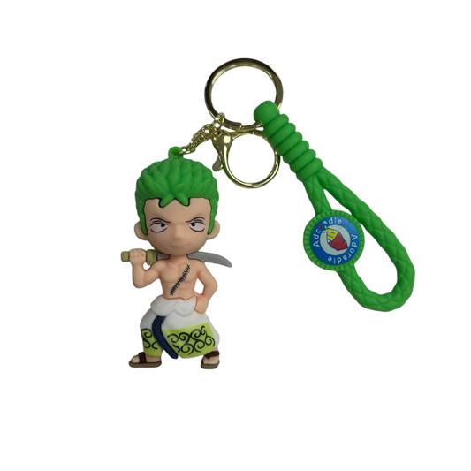 One Piece - Zorojuro Zoro Llavero SIlicona