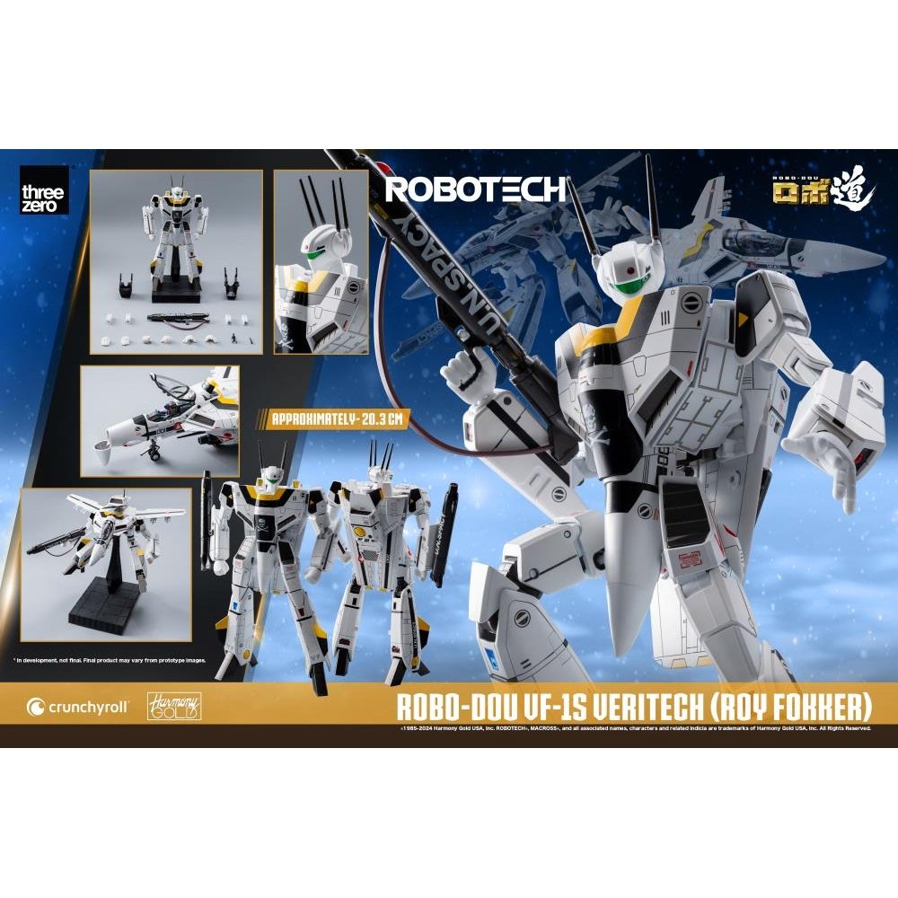 Robotech ROBO-DOU VF-1S Veritech Roy Fokker