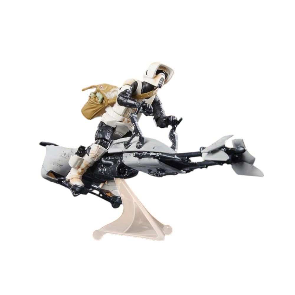 Star Wars: The Vintage Collection Speeder Bike with Scout Trooper & Grogu The Mandalorian