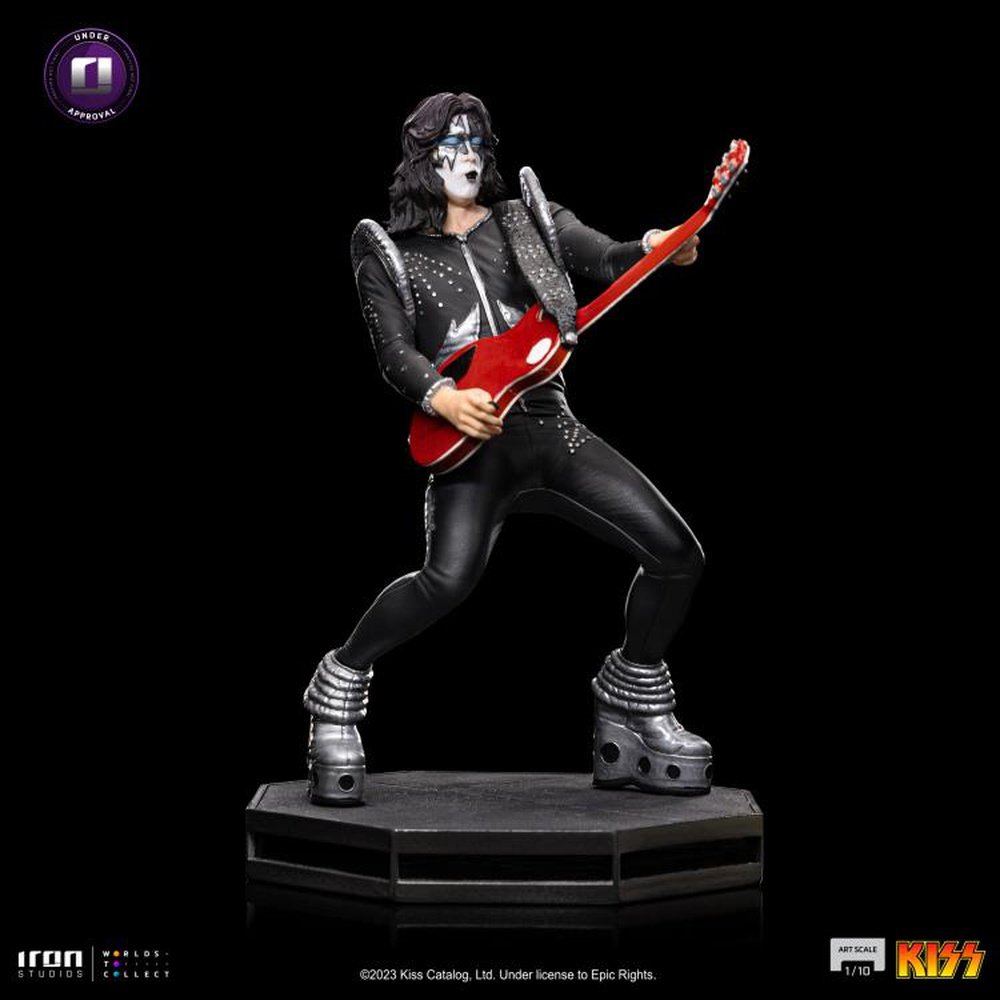 KISS Ace Frehley (Spaceman) Art Scale Limited Edition 1/10 En Toys Master