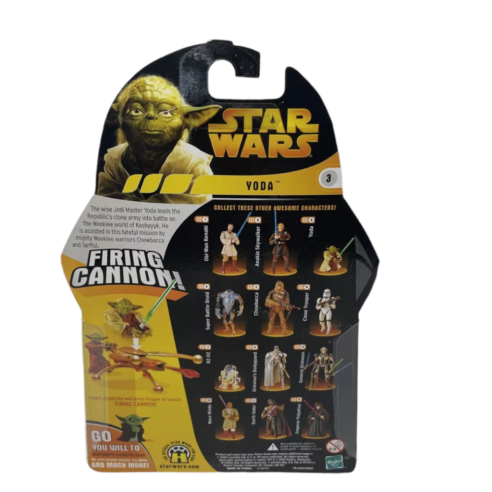 Star Wars: Revenge of the Sith - Yoda 3 3/4''