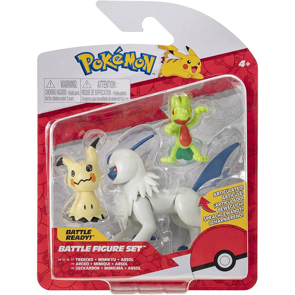 PACK 3 FIGURAS DE 5 A 8 CM. POKEMON – Juguetería Cachipún